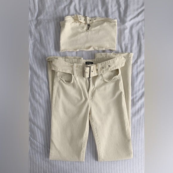 PrettyLittleThing Cream Set - Picture 1 of 3